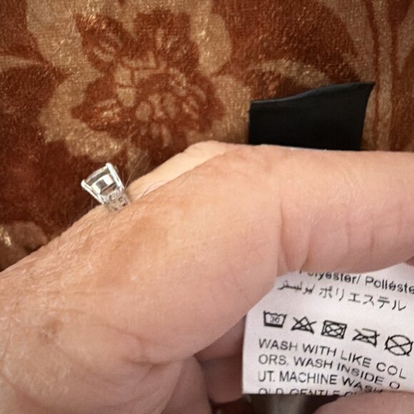 Boho Velvet Brown Wimsygoth Babydoll Dress XL Bell Sleeve Fairy Retro - Picture 7 of 12